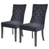 Chaises Capitonnées Waroona 2 (lot De 2) -VIDAXL || Leitmotiv || Emma Soldes Magasin 1000260656 211102 133602000011 IMAGE P000000001000260656