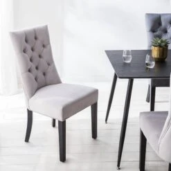 Chaises Capitonnées Waroona 2 (lot De 2) 37 Chaises Capitonnées Waroona 2 (lot De 2) -VIDAXL || Leitmotiv || Emma Soldes Magasin 1000260670 220622 021 MOOD DETAILS P000000001000260670 mood