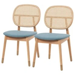Chaises Coy (lot De 2) -VIDAXL || Leitmotiv || Emma Soldes Magasin 1000273460 220420 010 IMAGE P000000001000273460