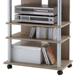 Meuble TV 4 Plateaux Variant -VIDAXL || Leitmotiv || Emma Soldes Magasin 1000273764 210615 13344300132 DETAILS P000000001000273764