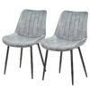 Chaises Capitonnées Vinni I (lot De 2) -VIDAXL || Leitmotiv || Emma Soldes Magasin 1000274877 220126 082942000010 IMAGE P000000001000274877