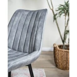 Chaises Capitonnées Vinni I (lot De 2) -VIDAXL || Leitmotiv || Emma Soldes Magasin 1000274877 220517 030 DETAILS P000000001000274877