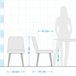 Chaise Capitonnée Doskie I 23 Chaise Capitonnée Doskie I -VIDAXL || Leitmotiv || Emma Soldes Magasin 1000284200 210823 08535200193 DETAILS P000000001000284200