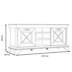 Meuble TV Kimbark II 16 Meuble TV Kimbark II -VIDAXL || Leitmotiv || Emma Soldes Magasin 1000295072 210924 143049000584 SKETCH DETAILS P000000001000295072 sketch