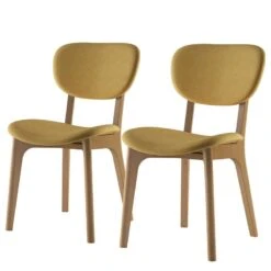 Chaises Capitonnées Nadir (lot De 2) 40 Chaises Capitonnées Nadir (lot De 2) -VIDAXL || Leitmotiv || Emma Soldes Magasin 1000299052 211019 11164000361 IMAGE P000000001000299052