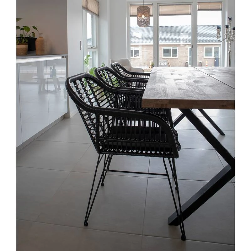 Chaises à Accoudoirs Corduroy (lot De 2) 9 Chaises à Accoudoirs Corduroy (lot De 2) – Image 7