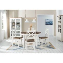 Salle à Manger Balignton II (5 éléments) 12 Salle à Manger Balignton II (5 éléments) -VIDAXL || Leitmotiv || Emma Soldes Magasin 1000299522 220222 021 MOOD DETAILS P000000001000299522 mood