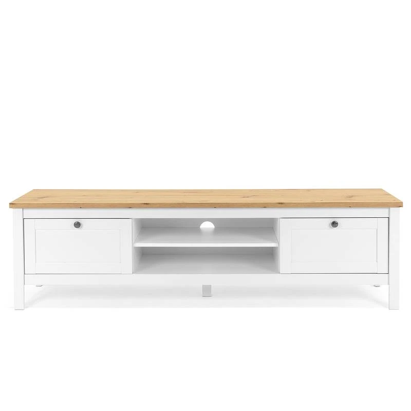 Meuble TV 2 Tiroirs L160 Cm Bergen 11 Meuble TV 2 Tiroirs L160 Cm Bergen – Image 9