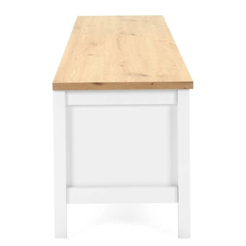 Meuble TV 2 Tiroirs L160 Cm Bergen 13 Meuble TV 2 Tiroirs L160 Cm Bergen – Image 11