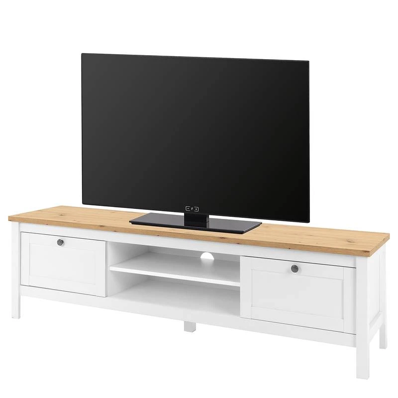Meuble TV 2 Tiroirs L160 Cm Bergen 8 Meuble TV 2 Tiroirs L160 Cm Bergen – Image 6