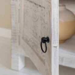 Meuble TV En Bois Massif Waterford -VIDAXL || Leitmotiv || Emma Soldes Magasin 1000333442 230323 026 MOOD DETAILS P000000001000333442 mood