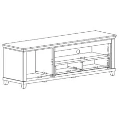 Meuble TV Emmanuela 25 Meuble TV Emmanuela -VIDAXL || Leitmotiv || Emma Soldes Magasin 1000339995 220317 501 SKETCH DETAILS P000000001000339995 sketch