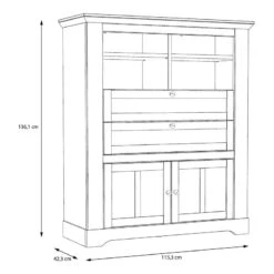 Buffet Haut Sandvik I 16 Buffet Haut Sandvik I -VIDAXL || Leitmotiv || Emma Soldes Magasin 1000342492 220331 500 SKETCH DETAILS P000000001000342492 sketch