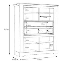 Buffet Haut Sandvik I 17 Buffet Haut Sandvik I -VIDAXL || Leitmotiv || Emma Soldes Magasin 1000342492 220331 501 SKETCH DETAILS P000000001000342492 sketch