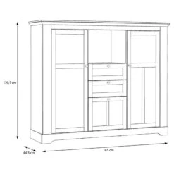 Buffet Haut Sandvik II -VIDAXL || Leitmotiv || Emma Soldes Magasin 1000342493 220331 500 SKETCH DETAILS P000000001000342493 sketch