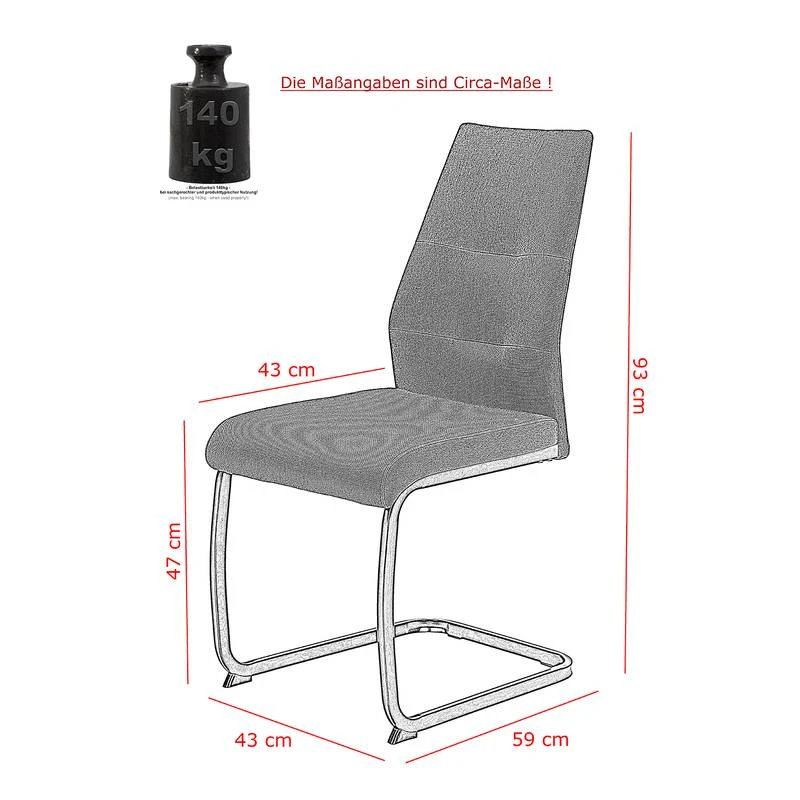 Salle à Manger Verona (7 éléments) 14 Salle à Manger Verona (7 éléments) – Image 12