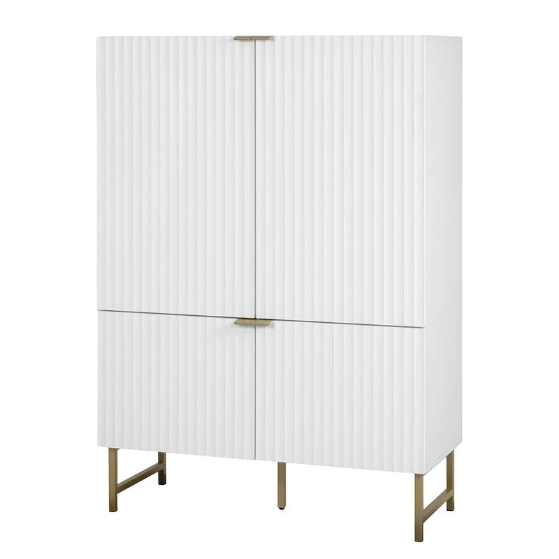 Buffet Haut 4 Portes H142 Cm 14 Buffet Haut 4 Portes H142 Cm – Image 12