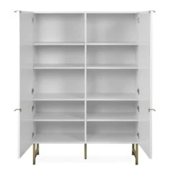 Buffet Haut 4 Portes H142 Cm 37 Buffet Haut 4 Portes H142 Cm -VIDAXL || Leitmotiv || Emma Soldes Magasin 1000344593 220407 031 DETAILS P000000001000344593