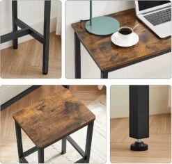 Ensemble De Bar Sintang (3 éléments) -VIDAXL || Leitmotiv || Emma Soldes Magasin 1000347217 220513 040 DETAILS P000000001000347217