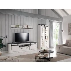 Meuble TV Shutter II -VIDAXL || Leitmotiv || Emma Soldes Magasin 1000348677 220505 022 MOOD DETAILS P000000001000348677 mood