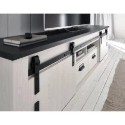 Meuble TV Shutter II -VIDAXL || Leitmotiv || Emma Soldes Magasin 1000348677 220505 023 MOOD DETAILS P000000001000348677 mood