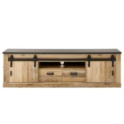 Meuble TV Shutter II -VIDAXL || Leitmotiv || Emma Soldes Magasin 1000348694 220505 030 DETAILS P000000001000348694