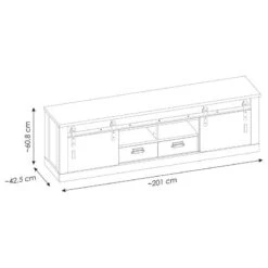 Meuble TV Shutter II -VIDAXL || Leitmotiv || Emma Soldes Magasin 1000348694 220505 500 SKETCH DETAILS P000000001000348694 sketch
