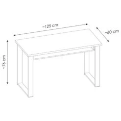 Ensemble De Bureau Shutter IV (3 élém.) 37 Ensemble De Bureau Shutter IV (3 élém.) -VIDAXL || Leitmotiv || Emma Soldes Magasin 1000348747 220505 501 SKETCH DETAILS P000000001000348747 sketch