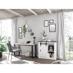 Ensemble De Bureau Shutter II (2 élém.) 34 Ensemble De Bureau Shutter II (2 élém.) -VIDAXL || Leitmotiv || Emma Soldes Magasin 1000348754 220505 020 MOOD DETAILS P000000001000348754 mood