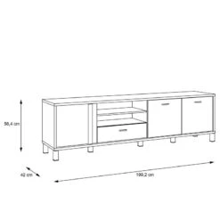 Meuble TV Vallegrande I -VIDAXL || Leitmotiv || Emma Soldes Magasin 1000356705 220603 500 SKETCH DETAILS P000000001000356705 sketch
