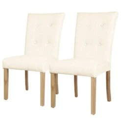 Chaises Capitonnées Nerra - Lot De 2