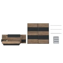 Chambre Buren (2 éléments) -VIDAXL || Leitmotiv || Emma Soldes Magasin 1000363820 220803 030 DETAILS P000000001000363820