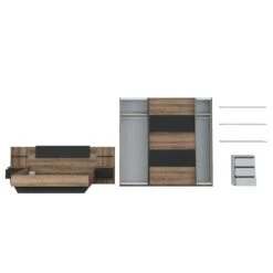 Chambre Buren (2 éléments) -VIDAXL || Leitmotiv || Emma Soldes Magasin 1000363820 220803 050 DETAILS P000000001000363820