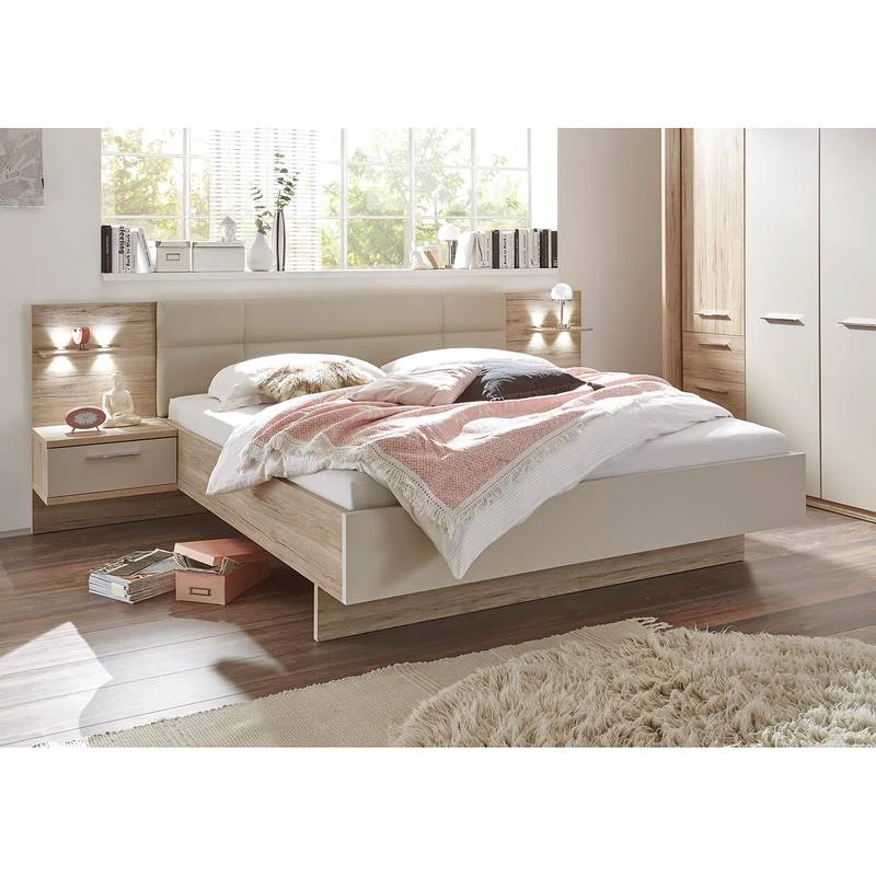 Lit Et Chevets Gien (3 éléments) 4 Lit Et Chevets Gien (3 éléments) – Image 2