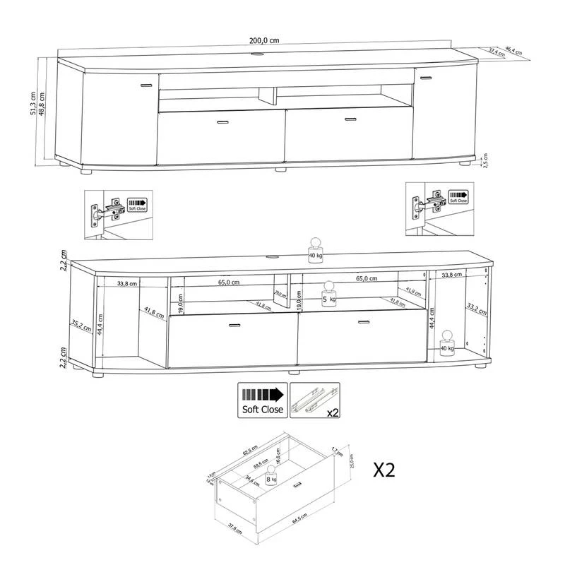 Meuble TV Intento II 18 Meuble TV Intento II – Image 16