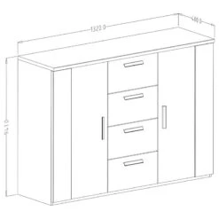 Buffet Kalbarri 30 Buffet Kalbarri -VIDAXL || Leitmotiv || Emma Soldes Magasin 1000367276 221005 500 SKETCH DETAILS P000000001000367276 sketch