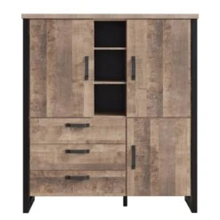 Buffet Haut Emile II 12 Buffet Haut Emile II -VIDAXL || Leitmotiv || Emma Soldes Magasin 1000367698 221014 030 DETAILS P000000001000367698