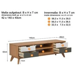 Table De Télévision Scandik -VIDAXL || Leitmotiv || Emma Soldes Magasin 1000370158 221221 500 SKETCH DETAILS P000000001000370158 sketch