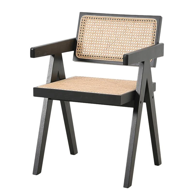 Chaise à Accoudoirs WALS Avec Cannage 3 Chaise à Accoudoirs WALS Avec Cannage