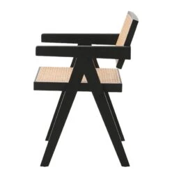 Chaise à Accoudoirs WALS Avec Cannage 24 Chaise à Accoudoirs WALS Avec Cannage -VIDAXL || Leitmotiv || Emma Soldes Magasin 1000370717 230810 040 DETAILS P000000001000370717