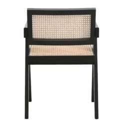 Chaise à Accoudoirs WALS Avec Cannage 25 Chaise à Accoudoirs WALS Avec Cannage -VIDAXL || Leitmotiv || Emma Soldes Magasin 1000370717 230810 050 DETAILS P000000001000370717