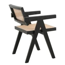 Chaise à Accoudoirs WALS Avec Cannage 26 Chaise à Accoudoirs WALS Avec Cannage -VIDAXL || Leitmotiv || Emma Soldes Magasin 1000370717 230810 060 DETAILS P000000001000370717