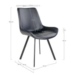 Chaises Narvik (lot De 2) -VIDAXL || Leitmotiv || Emma Soldes Magasin 1000370743 230116 500 SKETCH DETAILS P000000001000370743 sketch