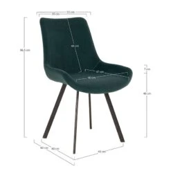 Chaises Narvik (lot De 2) -VIDAXL || Leitmotiv || Emma Soldes Magasin 1000370755 230116 500 SKETCH DETAILS P000000001000370755 sketch