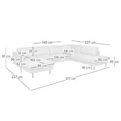 Canapé Panoramique FORT DODGE 38 Canapé Panoramique FORT DODGE -VIDAXL || Leitmotiv || Emma Soldes Magasin 1000373598 230328 500 SKETCH DETAILS P000000001000373598 sketch