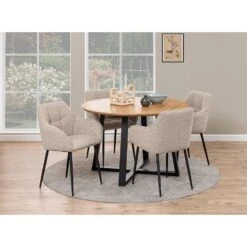 Chaise De Salle à Manger Brenda Lot De 2 -VIDAXL || Leitmotiv || Emma Soldes Magasin 1000374812 230208 021 MOOD DETAILS P000000001000374812 mood