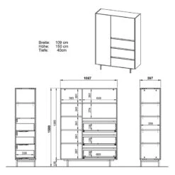 Buffet Haut Cantoria 23 Buffet Haut Cantoria -VIDAXL || Leitmotiv || Emma Soldes Magasin 1000382672 230503 500 SKETCH DETAILS P000000001000382672 sketch
