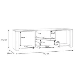 Meuble TV Vassia -VIDAXL || Leitmotiv || Emma Soldes Magasin 1000399710 230801 500 SKETCH DETAILS P000000001000399710 sketch