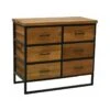 Commode En Bois Recyclé Et Métal LOFT 6 -VIDAXL || Leitmotiv || Emma Soldes Magasin 10d3e2fa65544fcdba62b5cb168f2186