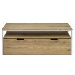 Meuble TV ECO Three 40x120x45 Cm Blanc -VIDAXL || Leitmotiv || Emma Soldes Magasin 12e77ae5357e4b2481f65315fd993cee